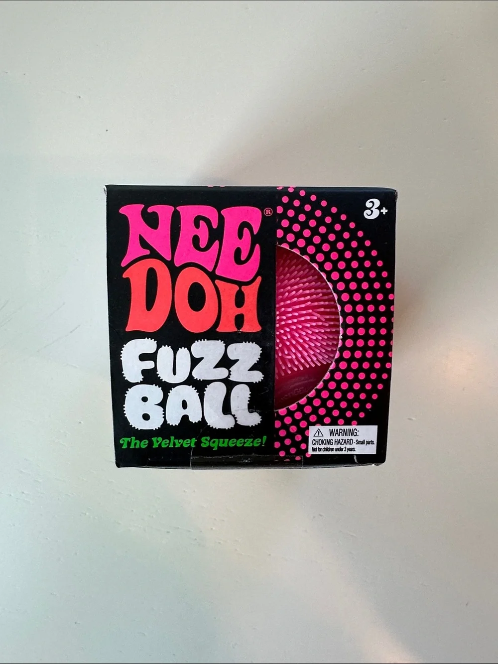 NeeDoh Fuzz Ball - Pink
